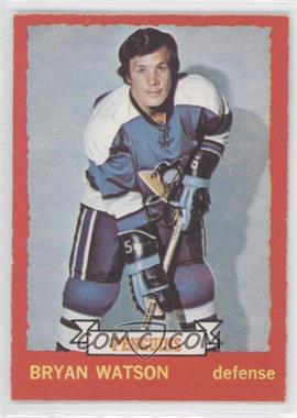 1973-74 O-Pee-Chee - [Base] - Light Back #14 - Bryan Watson