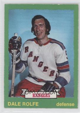 1973-74 O-Pee-Chee - [Base] - Light Back #177 - Dale Rolfe