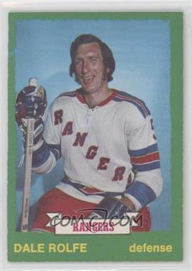 1973-74 O-Pee-Chee - [Base] - Light Back #177 - Dale Rolfe