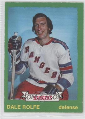 1973-74 O-Pee-Chee - [Base] - Light Back #177 - Dale Rolfe