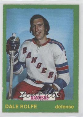 1973-74 O-Pee-Chee - [Base] - Light Back #177 - Dale Rolfe