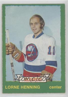 1973-74 O-Pee-Chee - [Base] - Light Back #218 - Lorne Henning