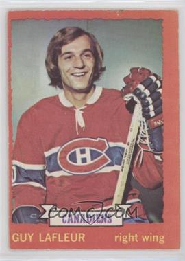 1973-74 O-Pee-Chee - [Base] - Light Back #72 - Guy Lafleur