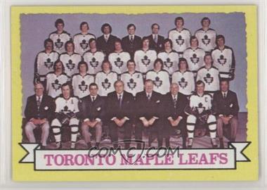 1973-74 Topps - [Base] #106 - Toronto Maple Leafs Team