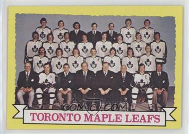 1973-74 Topps - [Base] #106 - Toronto Maple Leafs Team [Good to VG‑EX]