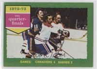 1972-73 NHL Quarter-Finals