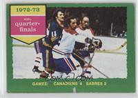 1972-73 NHL Quarter-Finals [COMC RCR Poor]