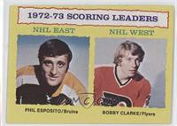 Phil Esposito, Bobby Clarke [Good to VG‑EX]