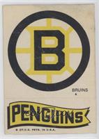 Boston Bruins Team, Pittsburgh Penguins Team [Good to VG‑EX]