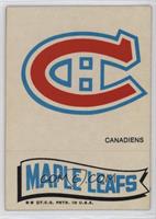 Montreal Canadiens Team, Toronto Maple Leafs Team