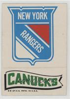 New York Rangers Team, Vancouver Canucks [Poor to Fair]