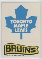 Toronto Maple Leafs Team, Boston Bruins Team