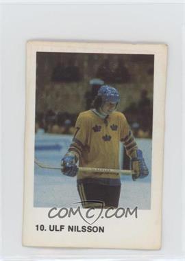 1973-74 Williams Hockey Stickers - [Base] #10 - Ulf Nilsson [Poor to Fair]