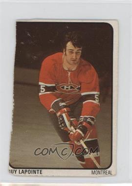 1974-75 Lipton Soup - Food Issue [Base] #16 - Guy Lapointe [COMC RCR Poor]