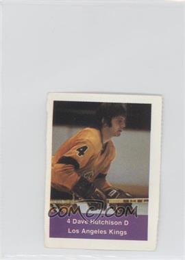 1974-75 NHL Action Album Stamps - [Base] - Loblaws #_DAHU - Dave Hutchison