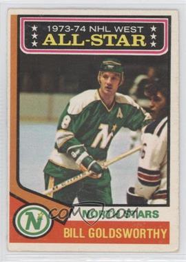 1974-75 O-Pee-Chee - [Base] #134 - Bill Goldsworthy [Good to VG‑EX]