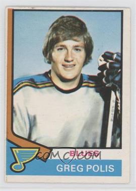 1974-75 O-Pee-Chee - [Base] #164 - Greg Polis