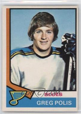 1974-75 O-Pee-Chee - [Base] #164 - Greg Polis