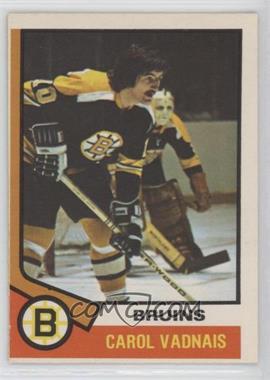 1974-75 O-Pee-Chee - [Base] #165 - Carol Vadnais