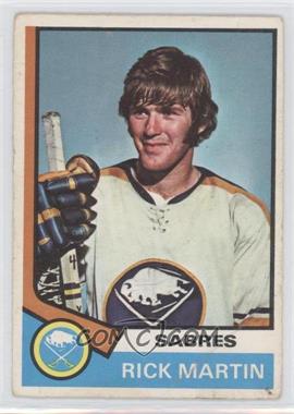 1974-75 O-Pee-Chee - [Base] #190 - Rick Martin [Good to VG‑EX]