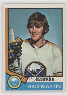 1974-75 O-Pee-Chee - [Base] #190 - Rick Martin [Good to VG‑EX]