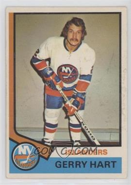 1974-75 O-Pee-Chee - [Base] #199 - Gerry Hart [Good to VG‑EX]