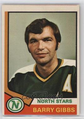 1974-75 O-Pee-Chee - [Base] #203 - Barry Gibbs