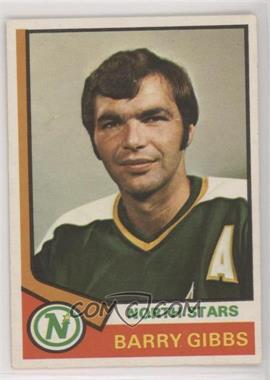 1974-75 O-Pee-Chee - [Base] #203 - Barry Gibbs