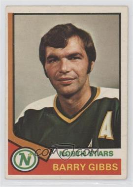 1974-75 O-Pee-Chee - [Base] #203 - Barry Gibbs