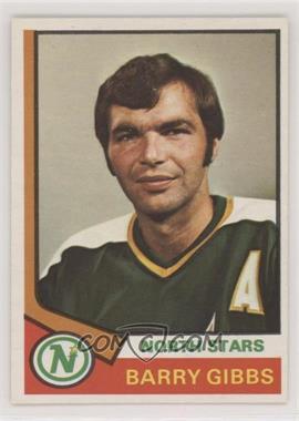 1974-75 O-Pee-Chee - [Base] #203 - Barry Gibbs