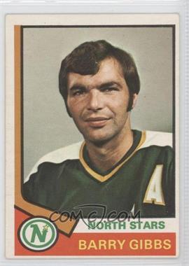 1974-75 O-Pee-Chee - [Base] #203 - Barry Gibbs