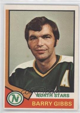 1974-75 O-Pee-Chee - [Base] #203 - Barry Gibbs