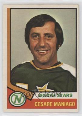 1974-75 O-Pee-Chee - [Base] #26 - Cesare Maniago [Good to VG‑EX]