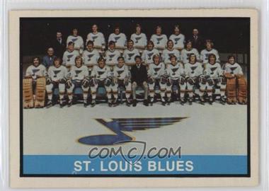 1974-75 O-Pee-Chee - [Base] #281 - St. Louis Blues Team