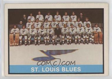 1974-75 O-Pee-Chee - [Base] #281 - St. Louis Blues Team