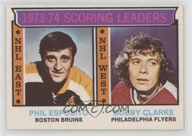 1974-75 O-Pee-Chee - [Base] #3 - Phil Esposito, Bobby Clarke