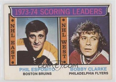 1974-75 O-Pee-Chee - [Base] #3 - Phil Esposito, Bobby Clarke