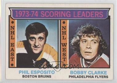 1974-75 O-Pee-Chee - [Base] #3 - Phil Esposito, Bobby Clarke