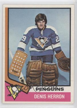 1974-75 O-Pee-Chee - [Base] #45 - Denis Herron