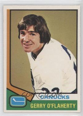 1974-75 O-Pee-Chee - [Base] #71 - Gerry O'Flaherty