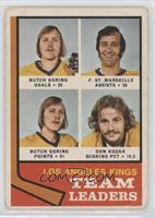 Butch Goring, Frank St. Marseille, Don Kozak [Poor to Fair]