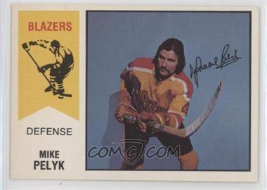 1974-75 O-Pee-Chee WHA - [Base] #19 - Mike Pelyk