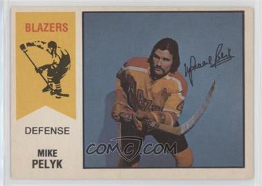 1974-75 O-Pee-Chee WHA - [Base] #19 - Mike Pelyk