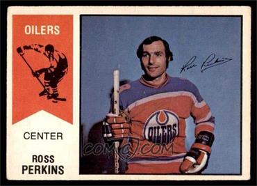 1974-75 O-Pee-Chee WHA - [Base] #39 - Ross Perkins [VG]