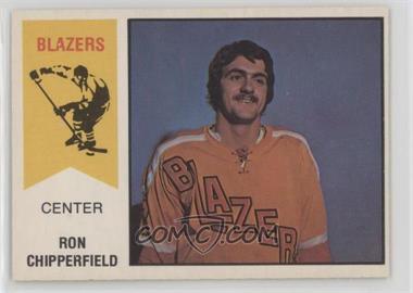 1974-75 O-Pee-Chee WHA - [Base] #42 - Ron Chipperfield