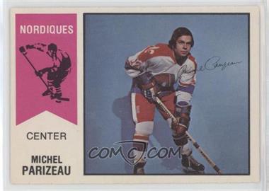 1974-75 O-Pee-Chee WHA - [Base] #52 - Michel Parizeau