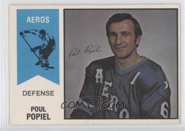 1974-75 O-Pee-Chee WHA - [Base] #59 - Poul Popiel [Good to VG‑EX]