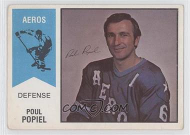 1974-75 O-Pee-Chee WHA - [Base] #59 - Poul Popiel [Good to VG‑EX]