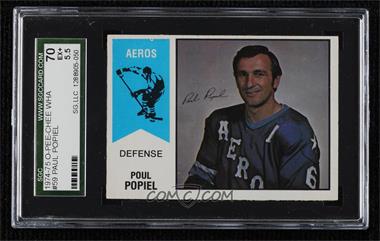 1974-75 O-Pee-Chee WHA - [Base] #59 - Poul Popiel [SGC 70 EX+ 5.5]