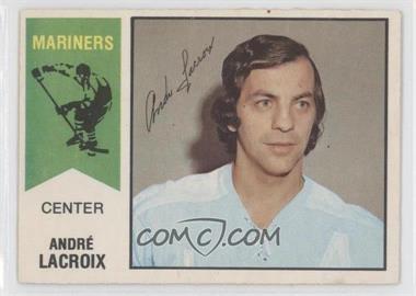 1974-75 O-Pee-Chee WHA - [Base] #60 - Andre Lacroix
